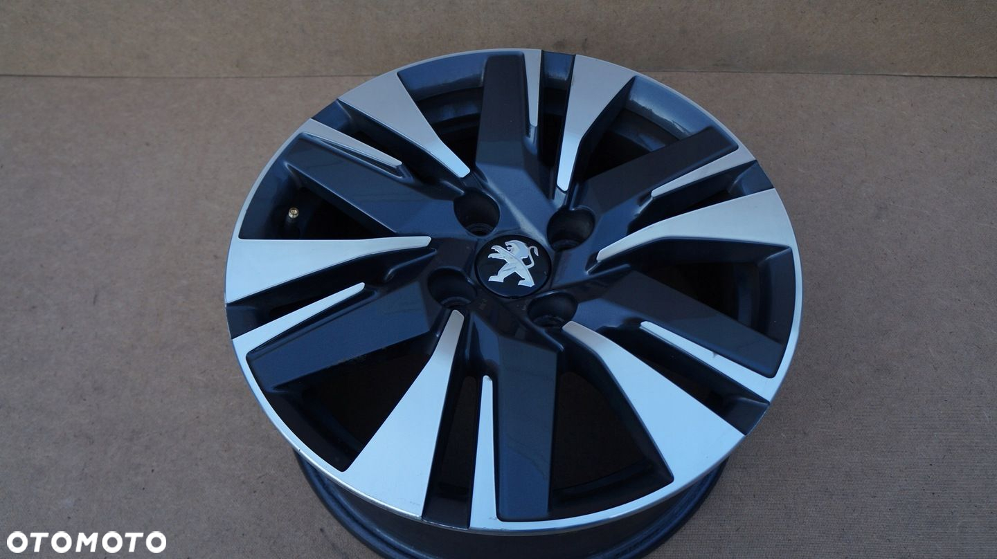 PEUGEOT 208 2008 II 2 16 cali FELGA ALUMINIOWA 9813836677 4x108 ET20 ORYG. - 3