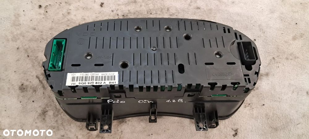 Licznik Zegar Volkswagen Polo 9N 6Q0920802A - 5