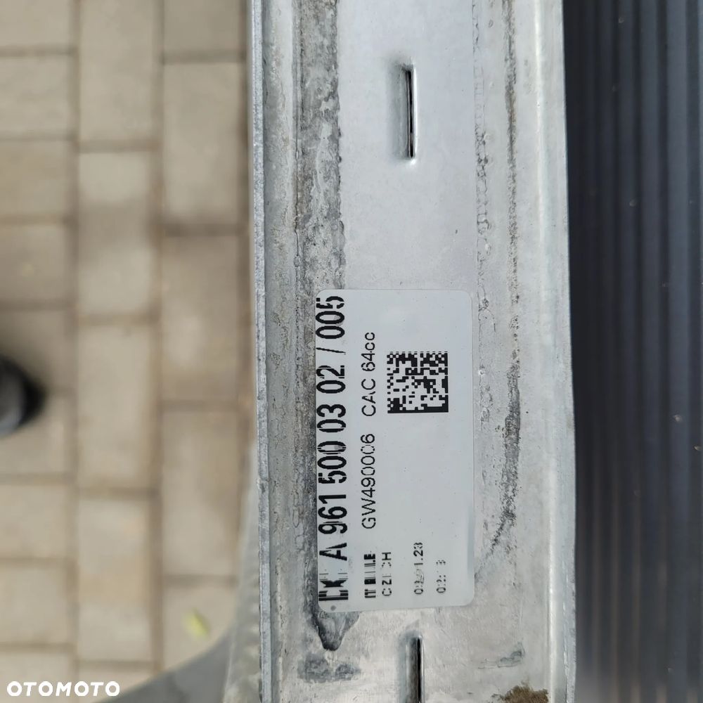 INTERCOOLER MERCEDES ACTROS MP5 A9615000302 CHWALIM116 ORYGINAŁ - 3