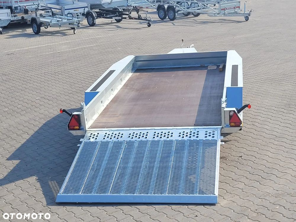 Brenderup DOSTAWA 365x180x25 MT-3651 PRZYCZEPA DWUOSIOWA DO PRZEWOZU MASZYN MINIKOPARKA MOCNA SOLIDNA hamowana - 7