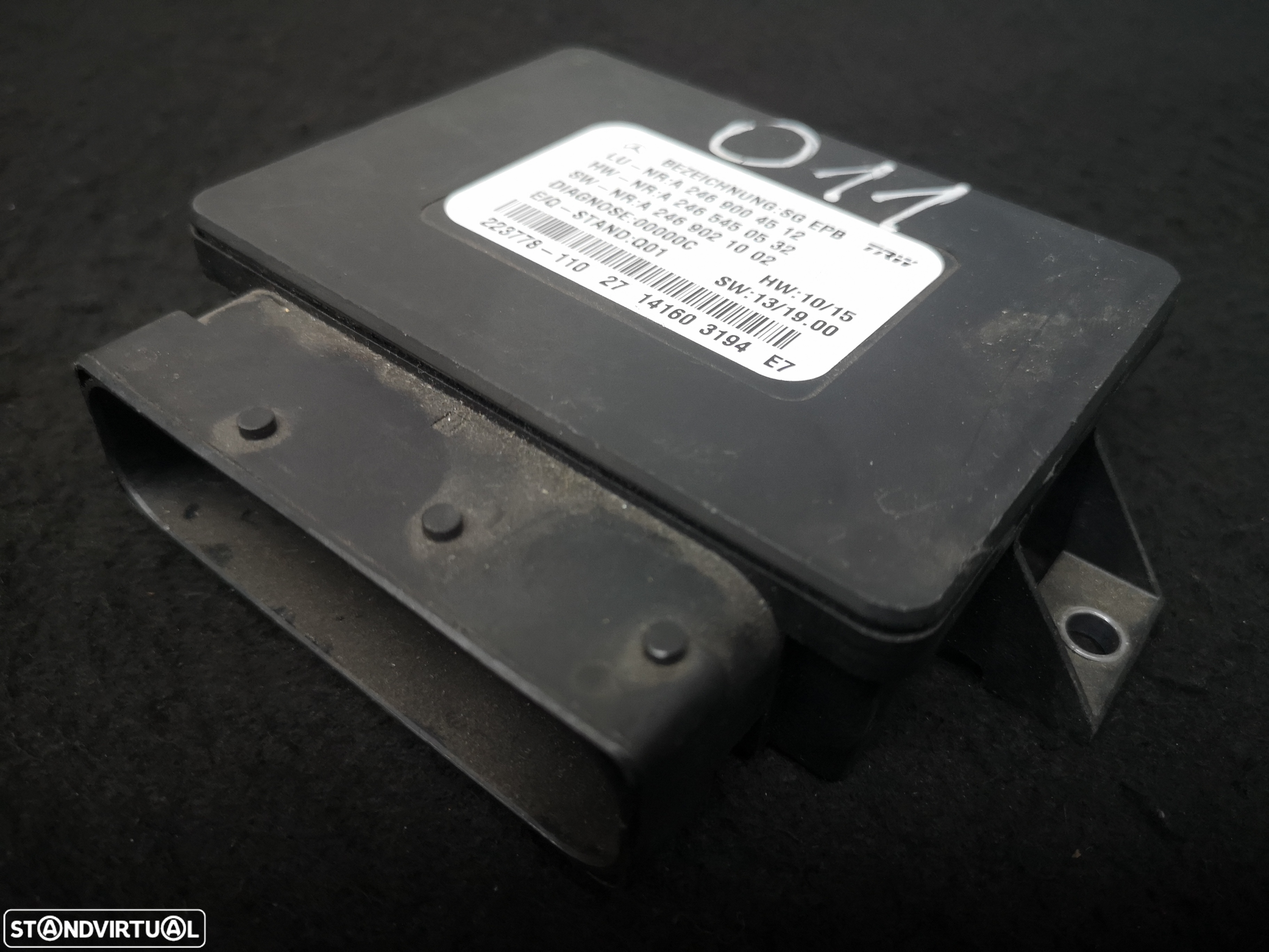 Centralina Módulo travão de mão Mercedes class a b cla gla W117 W176 w246 2014-2017 (2x no estoque) - 2