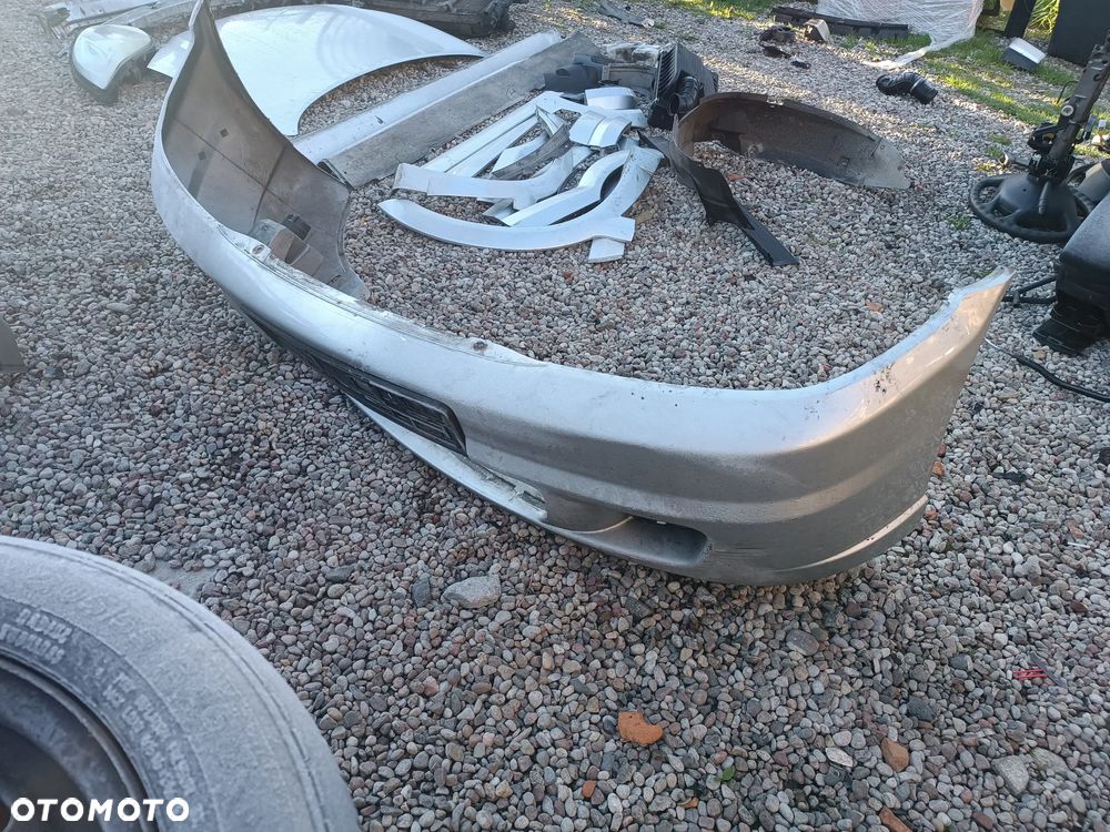 OPEL ZAFIRA A LIFT OPC KOMPLETNY PRZÓD ZDERZAK PRZÓD MASKA LAMPY LISTWY PROGOWE NAKŁADKI SREBRNY - 4