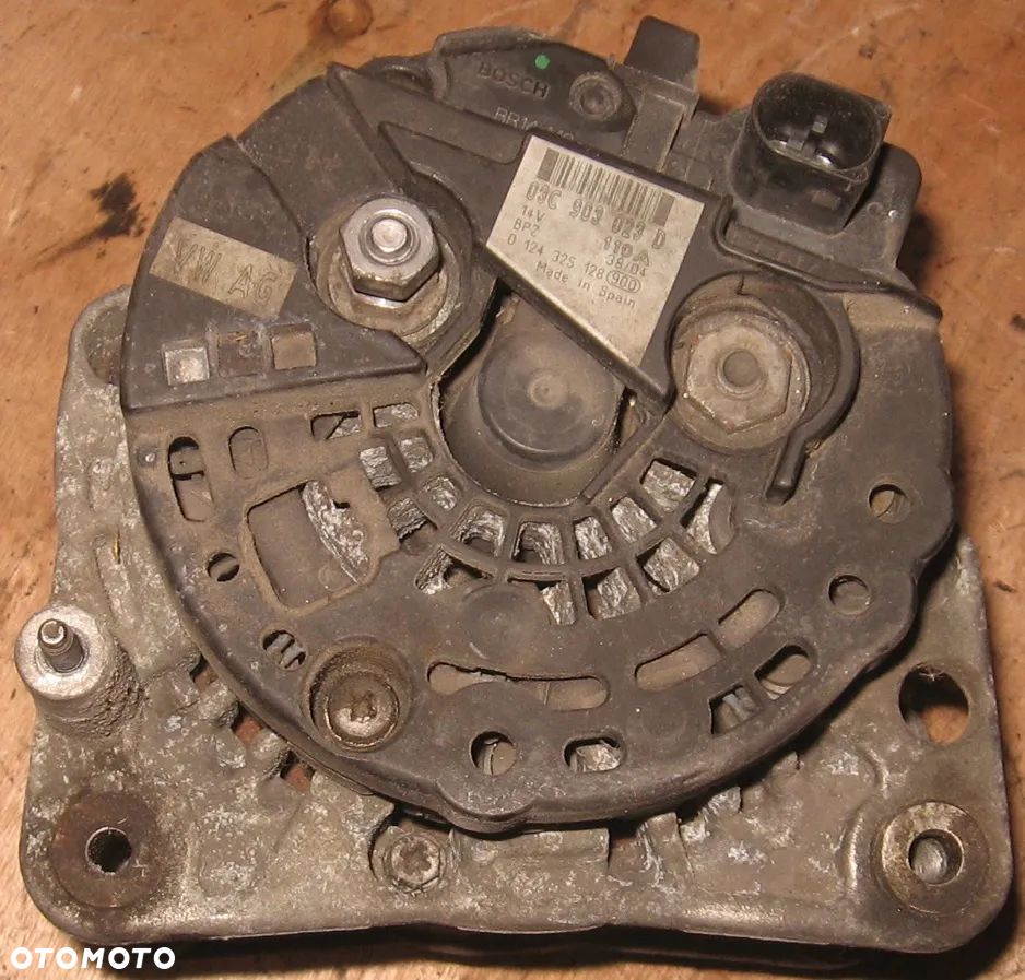 alternator AUDI A3 GOLF V 1.6 FSI 03C903023D - 5