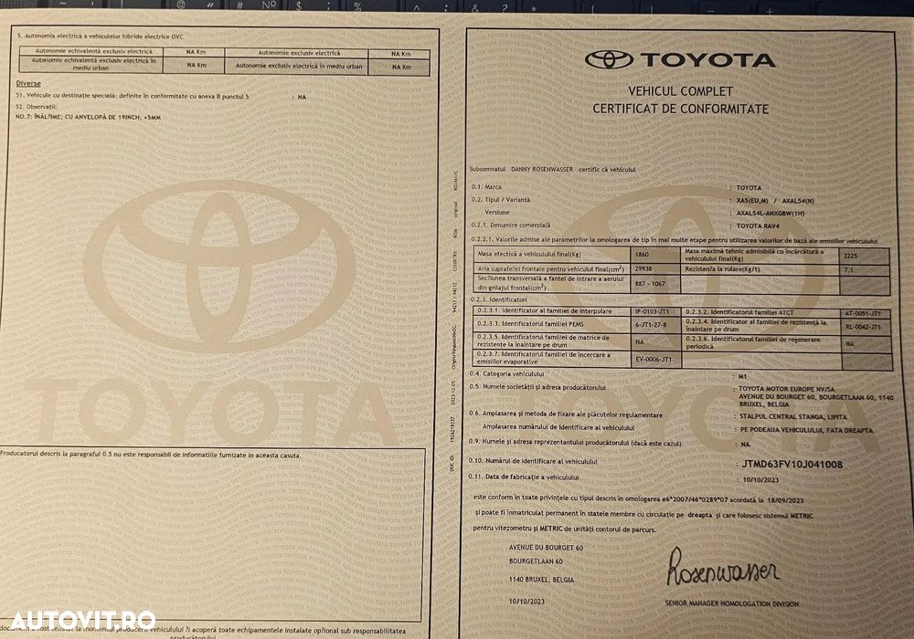 Toyota RAV4 2.5 VVT-iE 4x4 Luxury Premium - 33