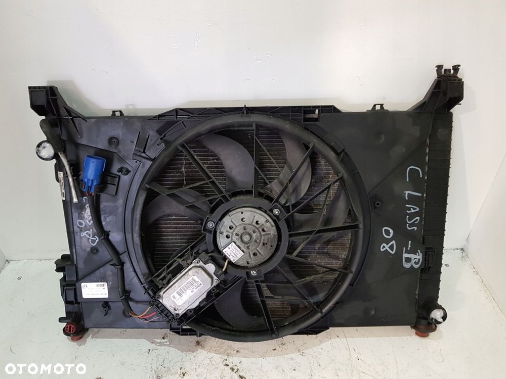 chłodnica wody wentylator a1695002904 mercedes b klasa w245 180cdi - 9