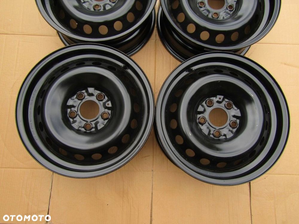 4x Felgi 16 Nissan QASHQAI I II Juke X-TRAIL Pulsar 6,5j 5x114,3 ET40 - 5