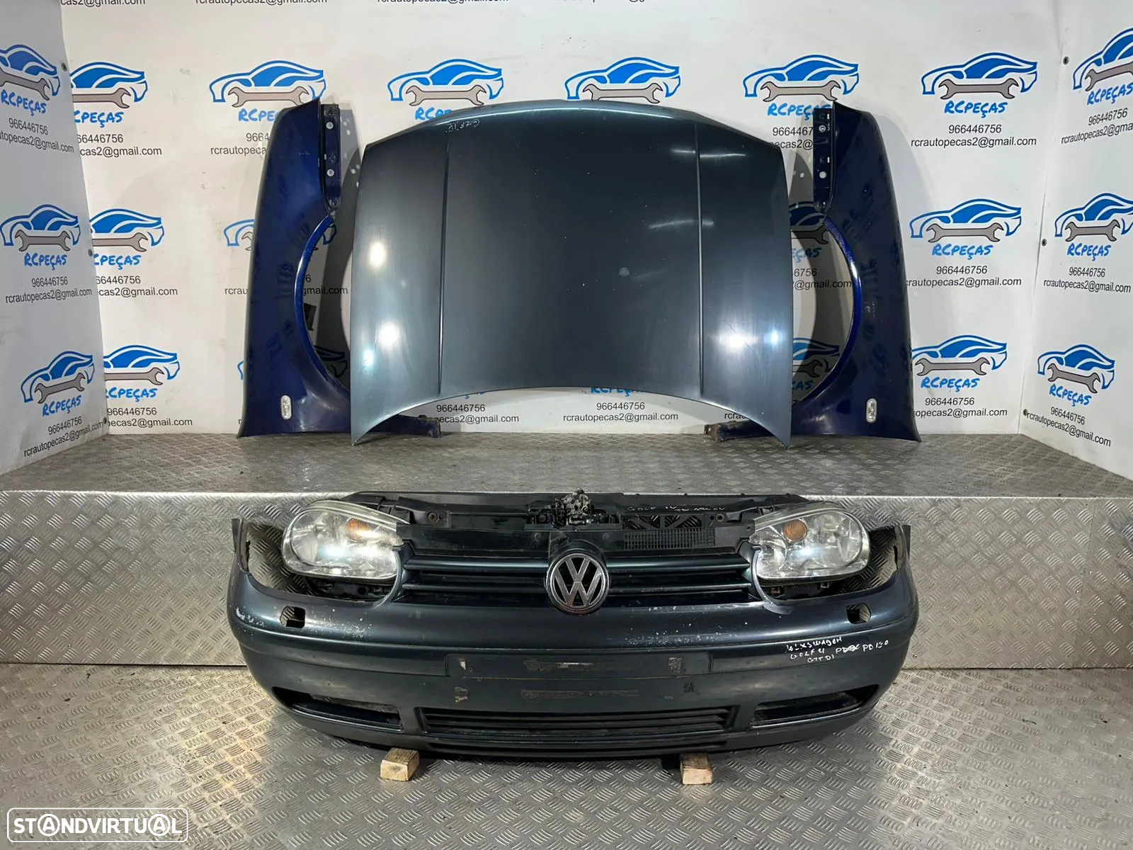 Frente Completa VW Volkswagen Golf 4 Mk4 1J GT TDi 130cv Com Farol Nevoeiro 1997 - 2004 - 2