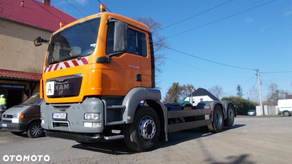 MAN TGS BECZKA ASENIZACJA, KRÓTKI ROZSTAW 410cm, EURO-5, 3-y OSIOWY, OŚ SKRĘTNA, 6x2 - 17