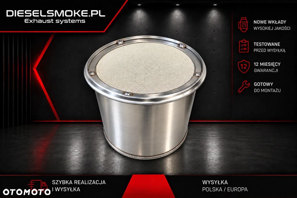 Nowy filtr cząstek stałych DPF MAN TGX TGS Lift - 1