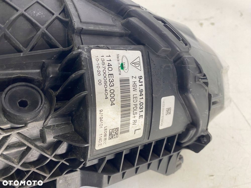 lampa lewy przód lewa przednia porsche taycan 9j1 full led eu - 11