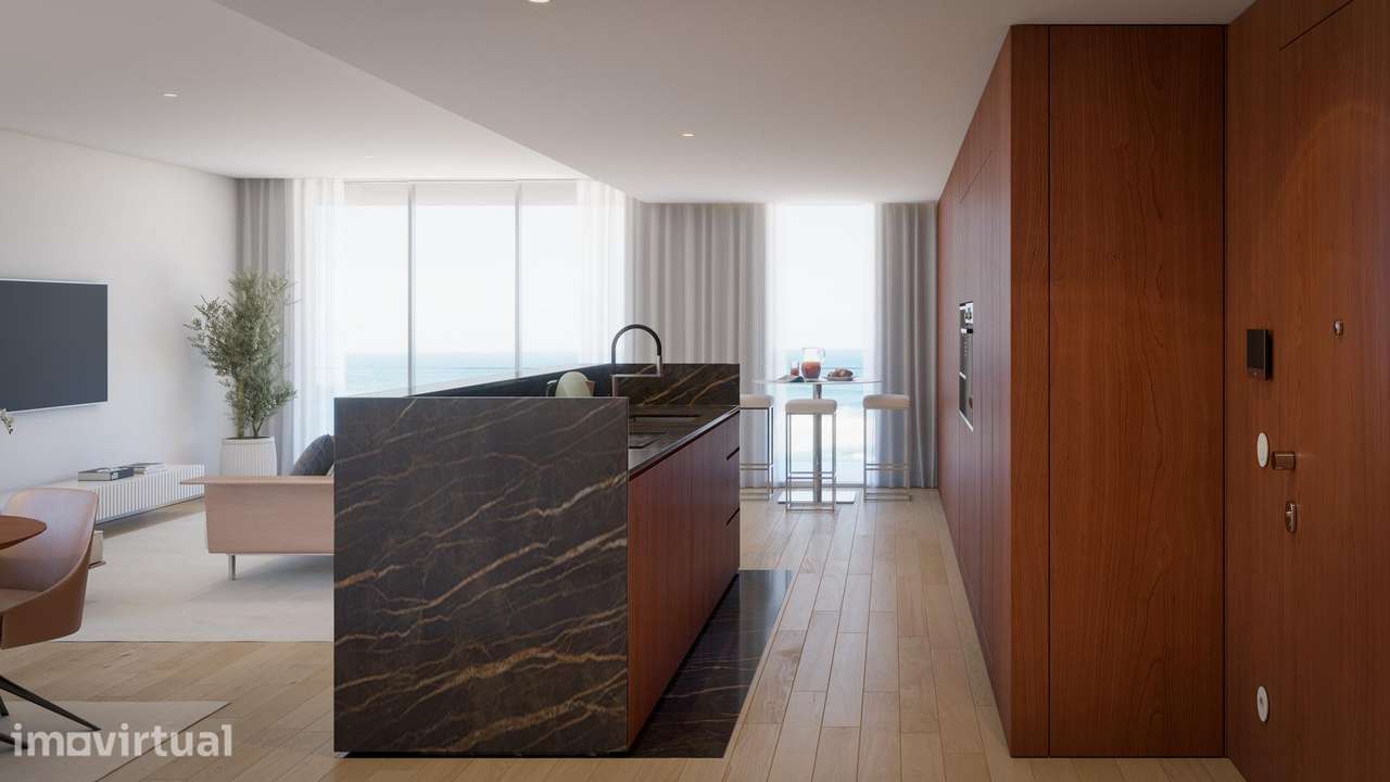 Luxuoso apartamento T1 com vista Mar - Vila do Conde - Grande imagem: 3/16