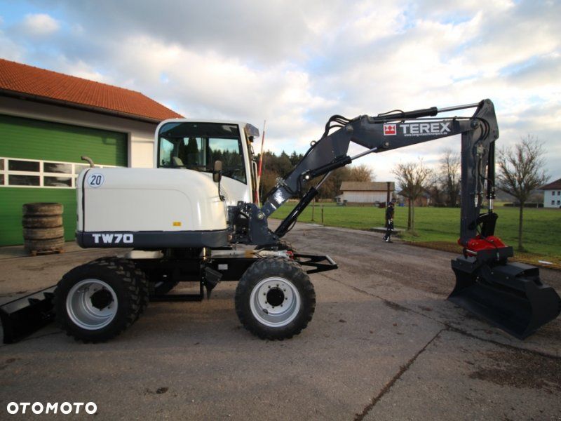 Terex TW 70, 2008 , Hydraulika młota i chwytaka - 6