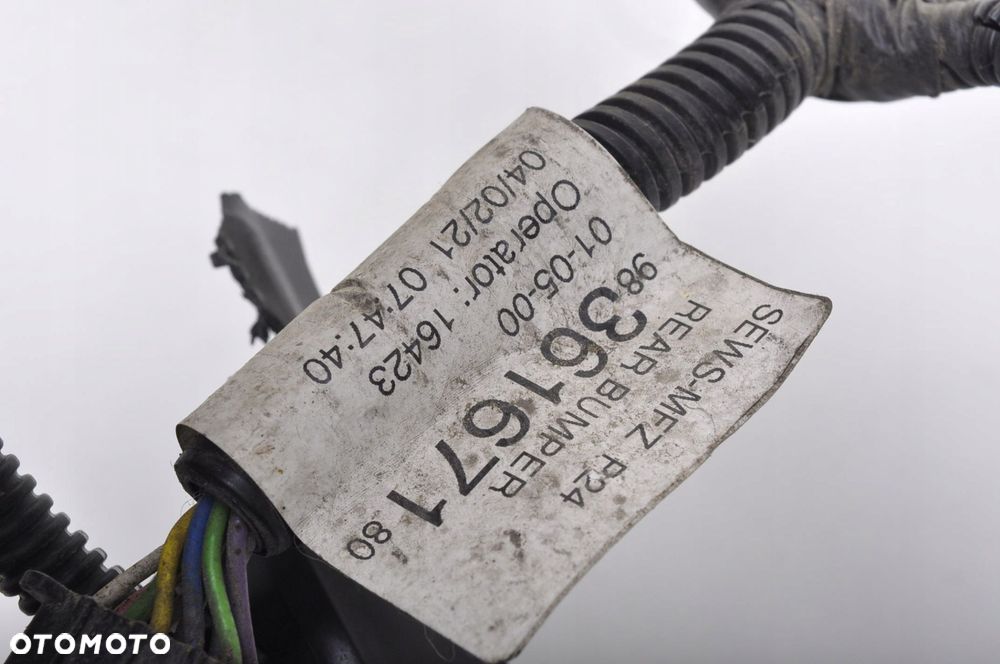 PEUGEOT 2008 II WIĄZKA PARKTRONIC PDC TYŁ 9836167180 - 4