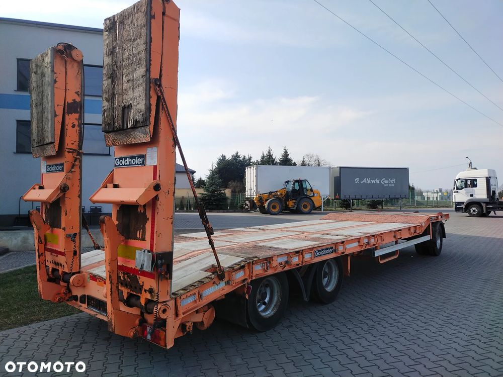 Goldhofer Przyczepa niskopodwoziowa 3 OSIE Najazdy Gruba solidna rama - 7
