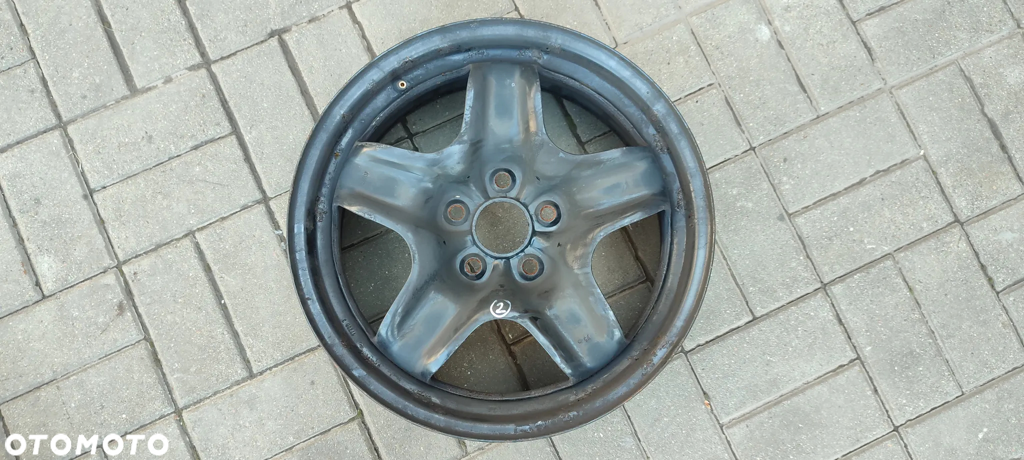 FELGI STALOWE 5x105 6.5Jx16 CALI ET41 ASRTA J MOKA ASTRA K 4 SZTUKI KOMPLET - 3