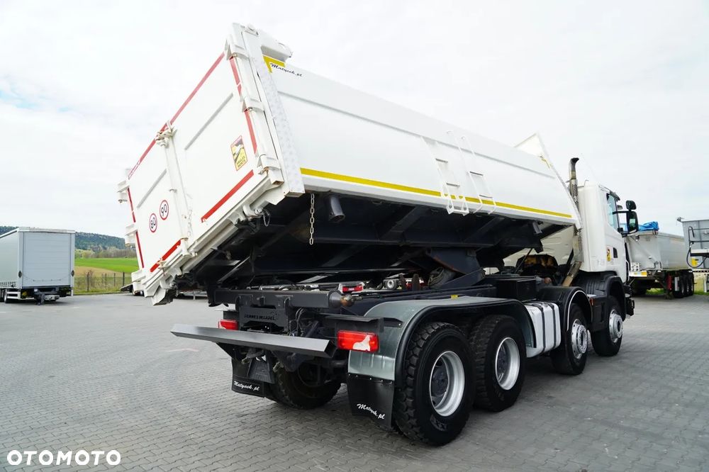 Scania G 480 / 8x4 / WYWROTKA / HYDROBURTA / BORDMATIC / MANUAL - 11