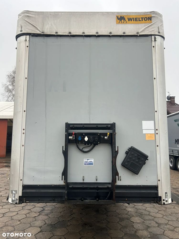 Wielton FIRANKA MEGA / BDE SYSTEM POSZERZANYCH SŁUPKÓW / OSIE SAF / PODNOSZONY REGULOWANY DACH / ŁADNA PLANDEKA / 2016 ROK !! - 20