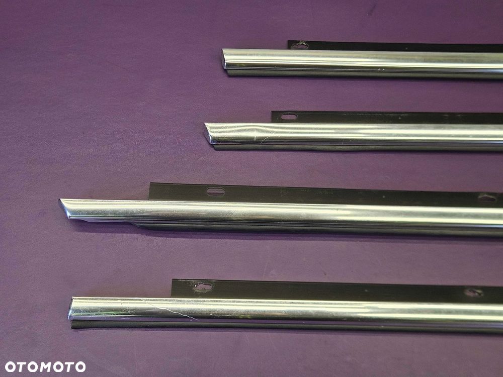 Listwa Listwy Zgarniajace Szyb Szyby Chrom Chromowane AUDI A6 C6 Sedan Kombi - 18