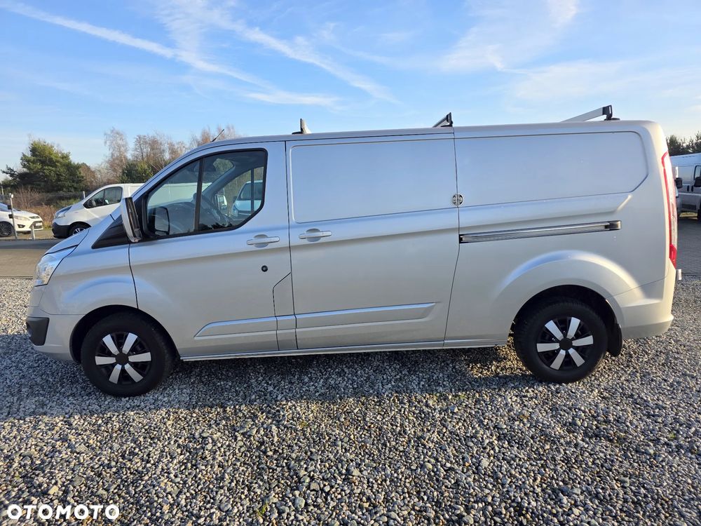 Ford TRANSIT CUSTOM 2,0 TDCI 170 KONNY 290 L2 DŁUGI LONG BOGATA WERSJA KLIMA WEBASTO 2 X BOCZNE DRZWI GWARANCJA KAMERA PARKTRONIK - 2