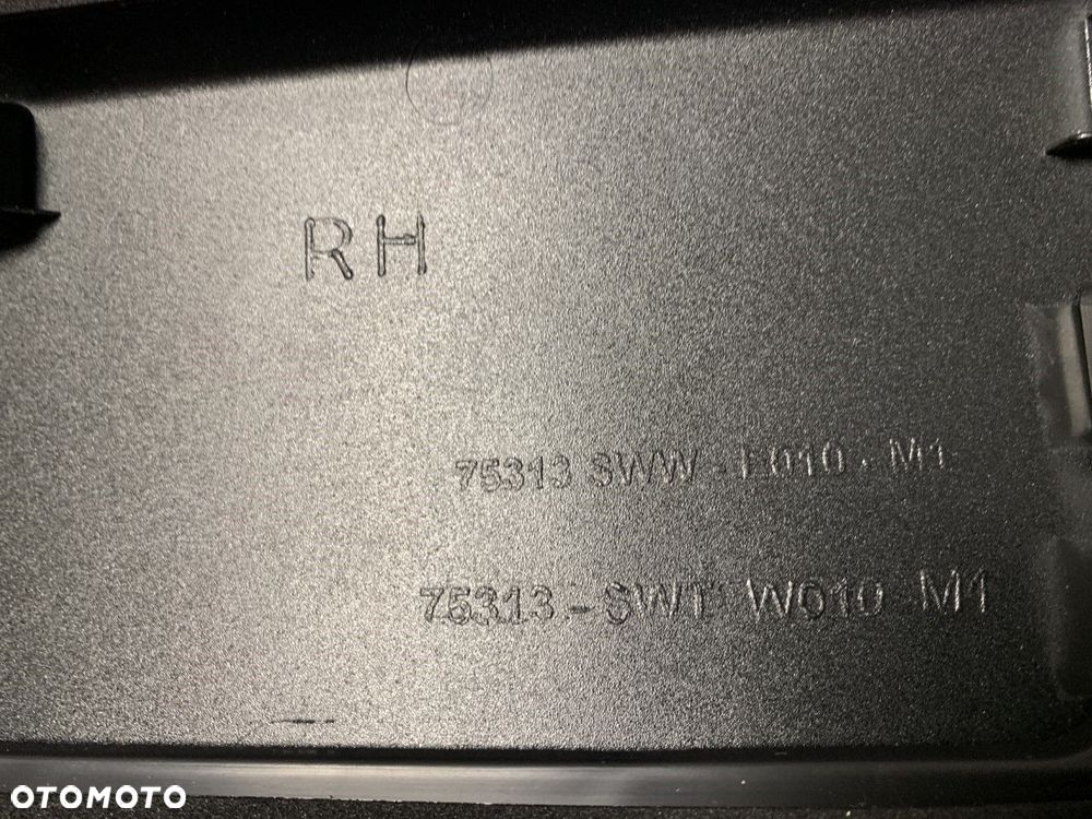 NOWA ORYGINALNA LISTWA DRZWI PRAWA TYLNA HONDA CRV CR-V III 3 06-12 75313-SWT - 6