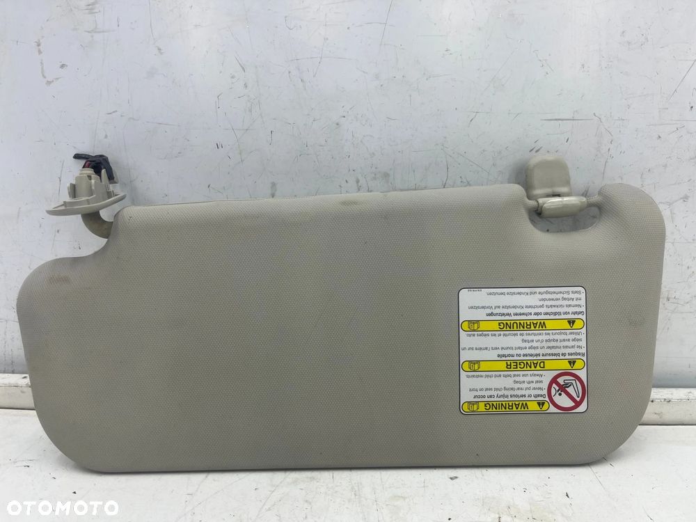 Daszek Mazda 6 II GH 07-12r. PRAWY przeciwsłonecznik pasażera osłona EU - 3