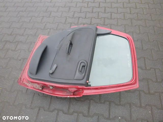 DRZWI LEWY TYŁ LEWE TYLNE KOMPLETNE OPEL CORSA C Z573 - 13