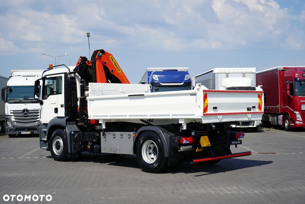 MAN TGS / 18.480 / E 6 / 4 X 4 / WYWROTKA + HDS / PALFINGER PK 20001 / PILOT - 6