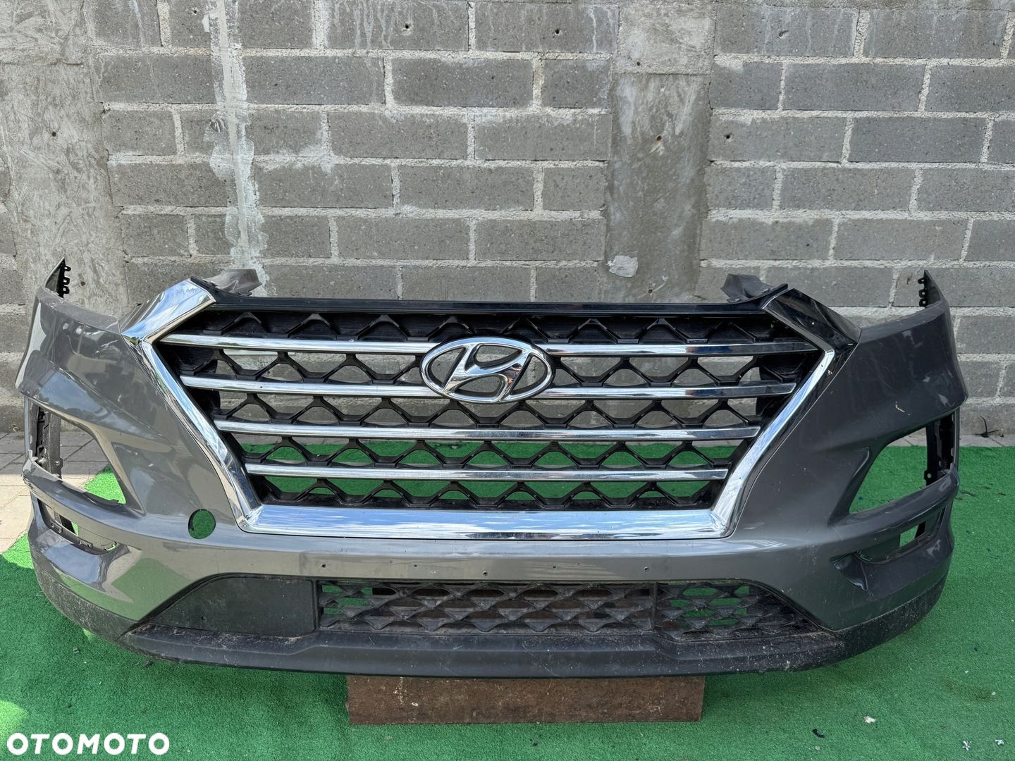 HYUNDAI TUCSON III 3 LIFT 19- BEZ DZIUR ZDERZAK PRZEDNI ORG EU - 1
