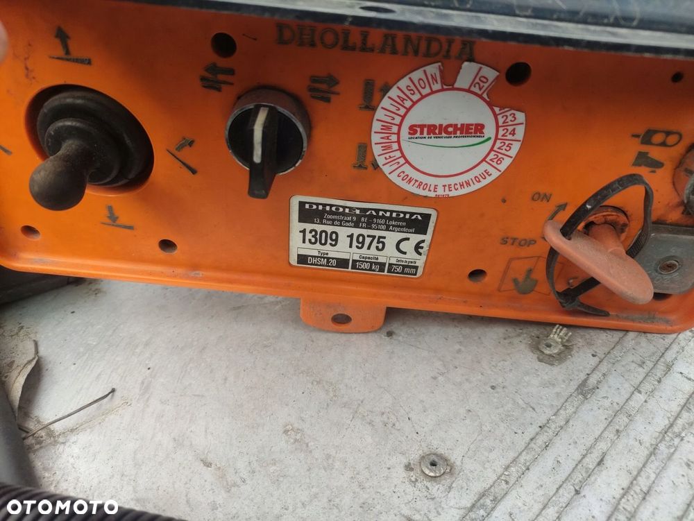 Winda załadowcza DHOLLANDIA 24V - 3