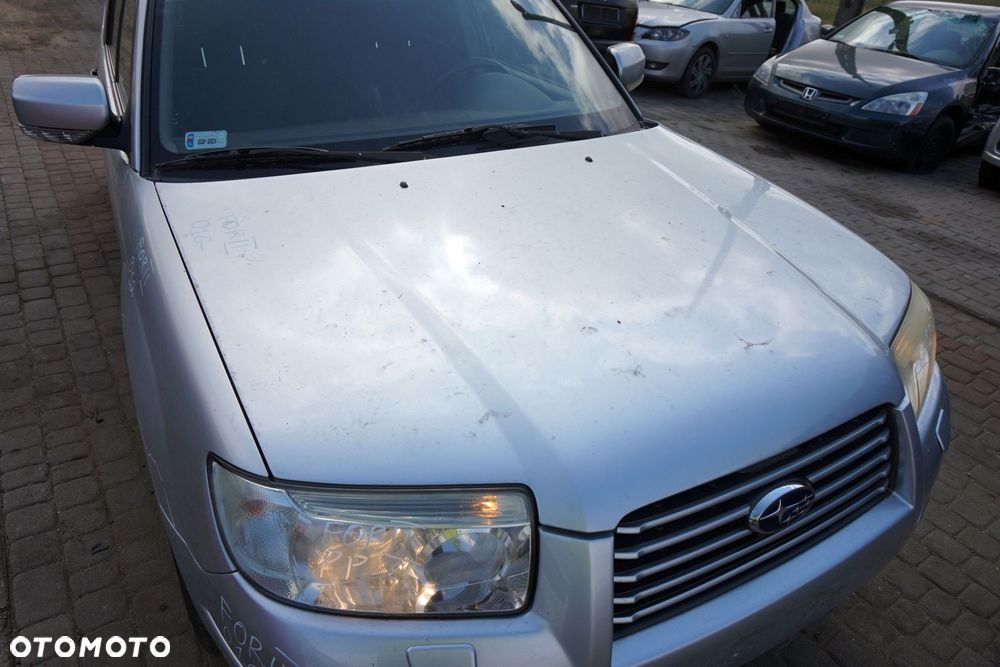 MASKA ZDERZAK BŁOTNIKI LAMPY FORESTER II SG LIFT 01G  SUBARU 2006-2008 SREBRNY PRZÓD KOMPLETNY - 4