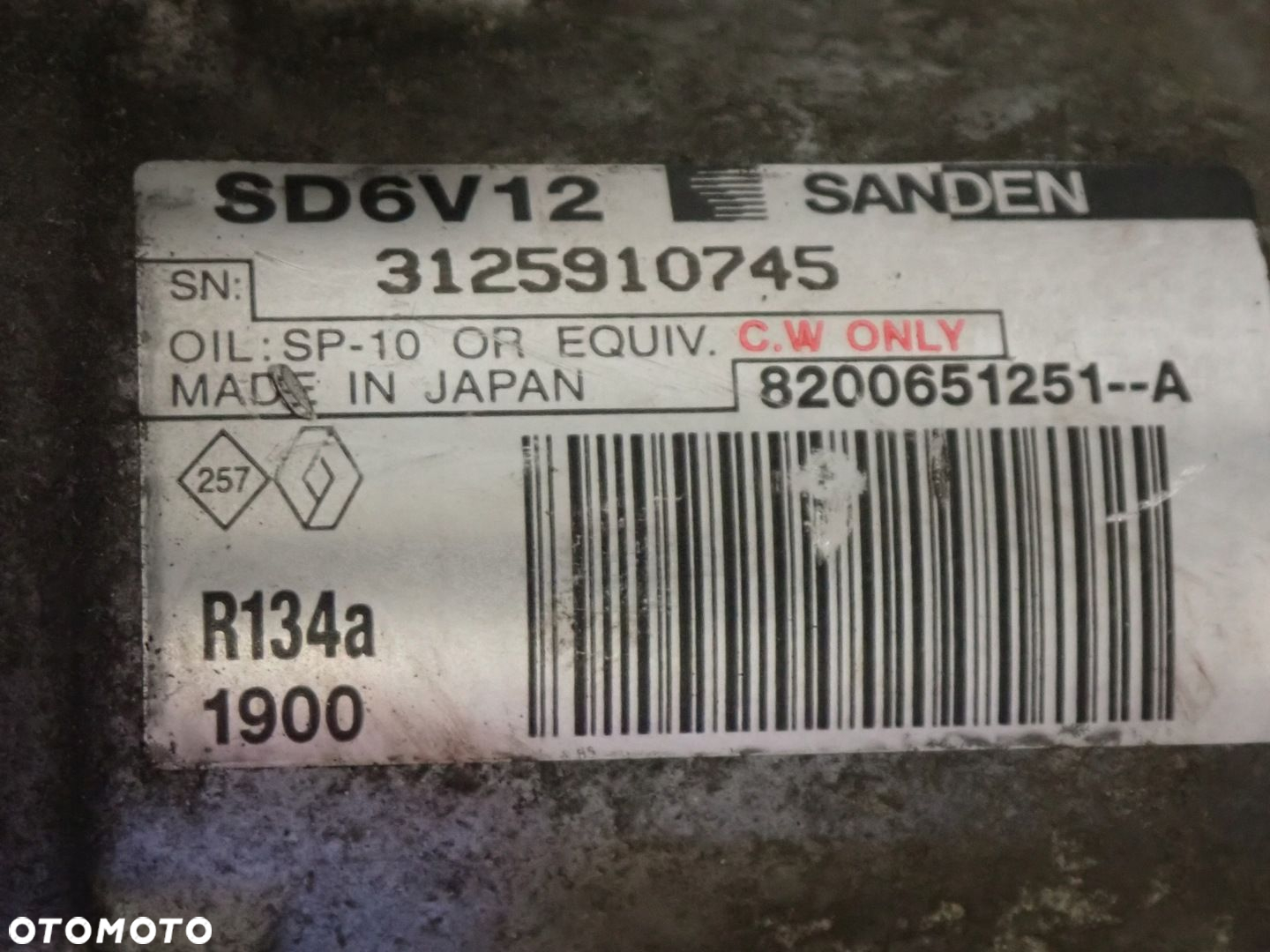 NISSAN NOTE E11 SPRĘŻARKA KLIMATYZACJI KOMPRESOR - 3