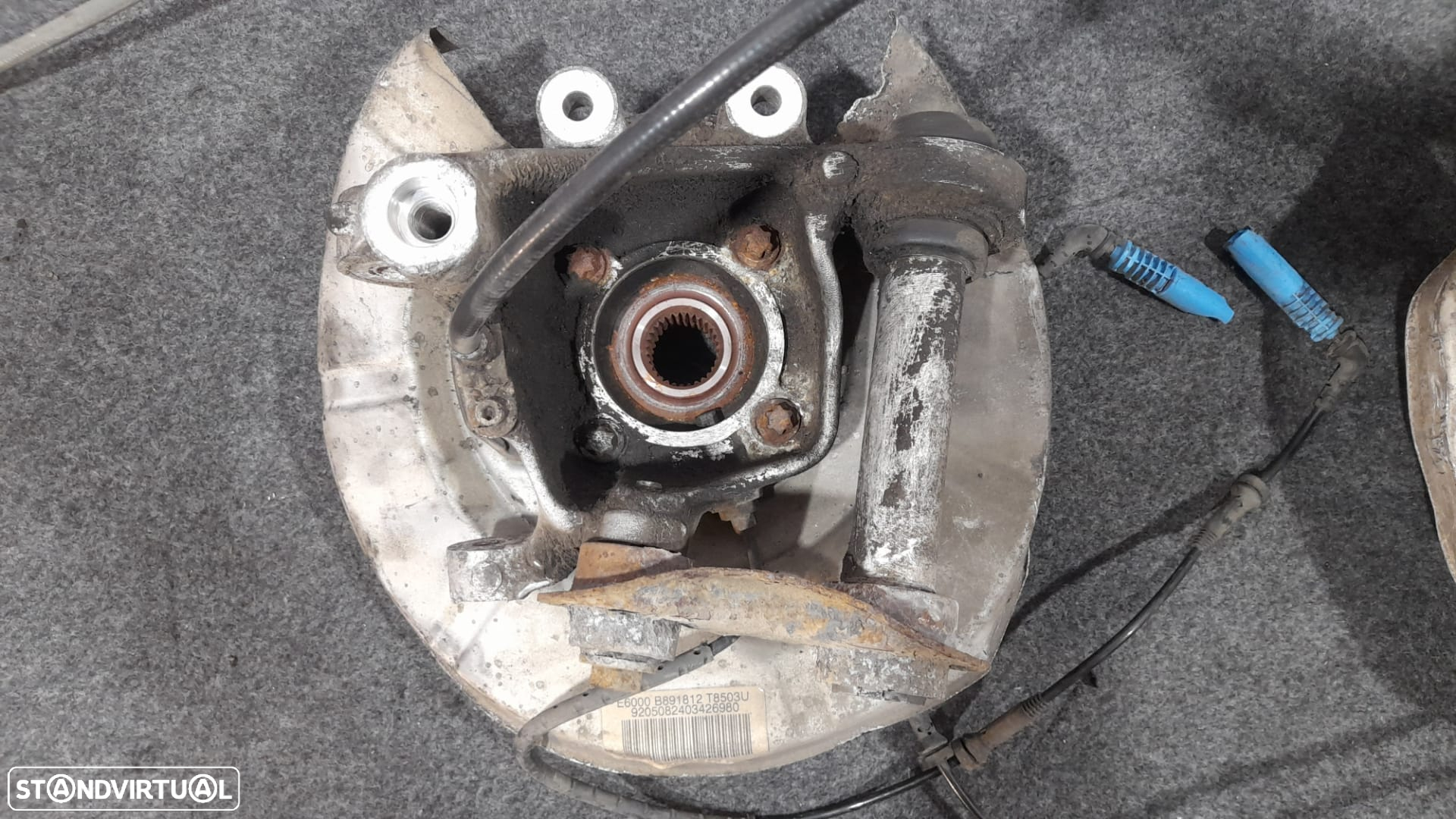 MANGA MANGAS EIXO TRASEIRO TRÁS B891812 T8503U 9205082403426980 BMW SERIE 5 E60 535D 286CV 306D4D - 4