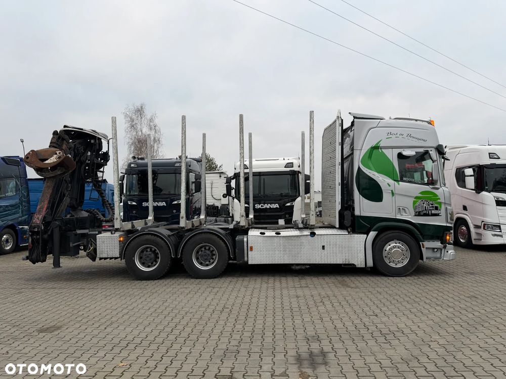 Scania Scania R650 bez EGR pełna opcja palfinger epsilon Z 2x wysów 2018/19 6x4 - 10