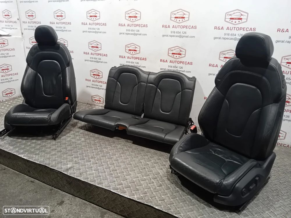 Conjunto de Bancos Audi TT 8J em Pele Originais - 2