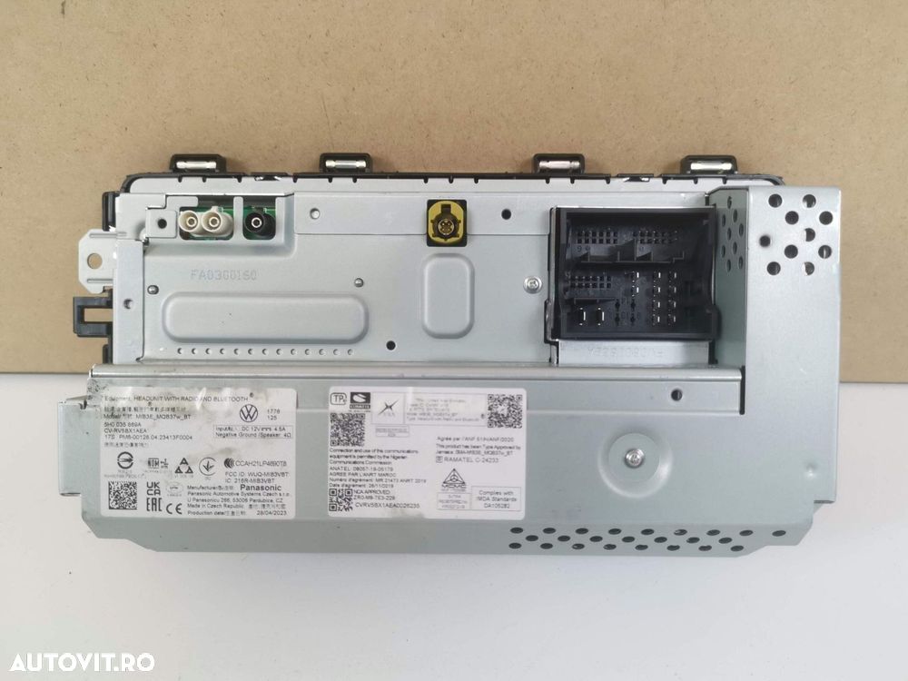 Navigatie Display Multimedia Volkswagen VW  Caddy 4 2015 2016 2017 201 - 5