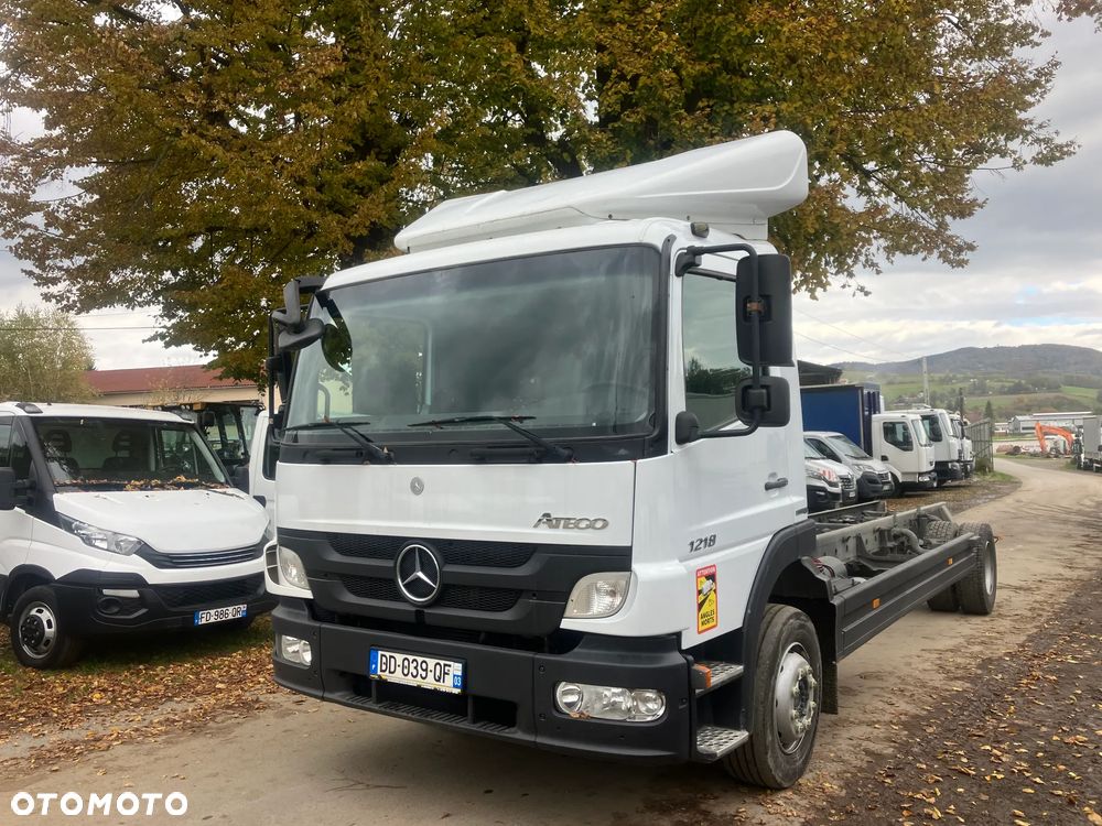 Mercedes-Benz Mercedes Atego 1218 Rama do zabudowy kiper beczka hakowiec laweta - 1