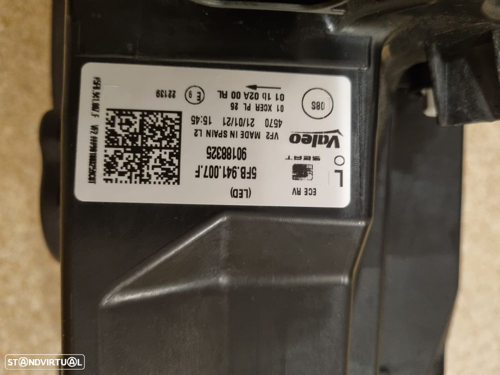 Farol esquerdo full Led SEAT Leon 4 - 3