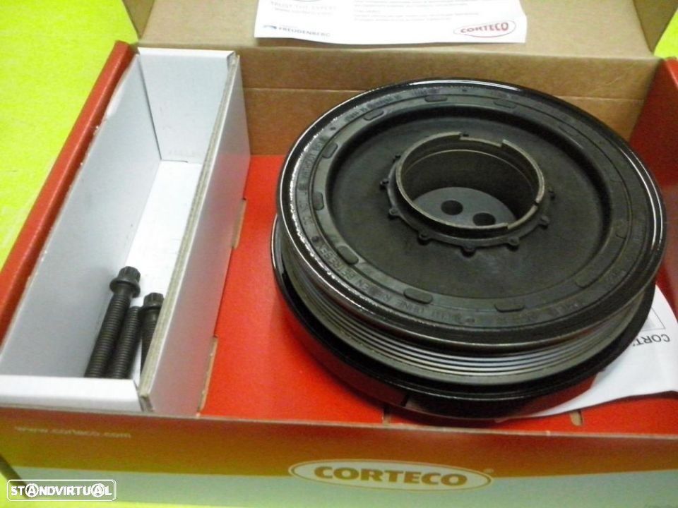 Poli /Polia da cambota Bmw Série 1, 3, 5 X1 , X3, E90, E91 NOVA Motor N47 CORTECO - 1