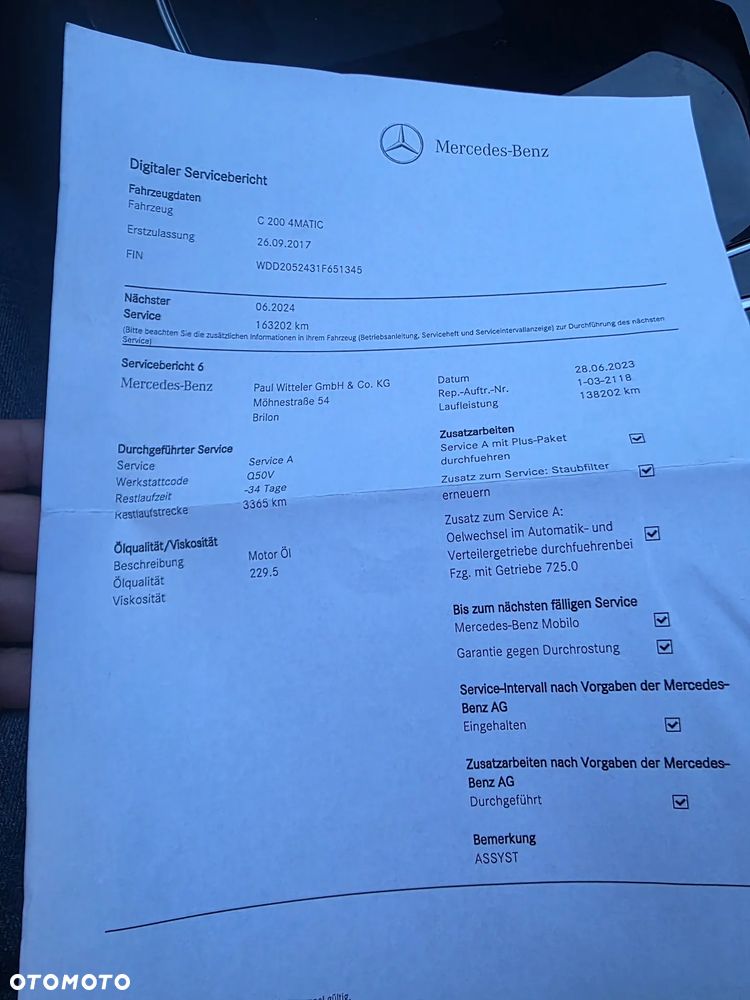 Mercedes-Benz Klasa C 200 4Matic 9G-TRONIC Avantgarde - 25