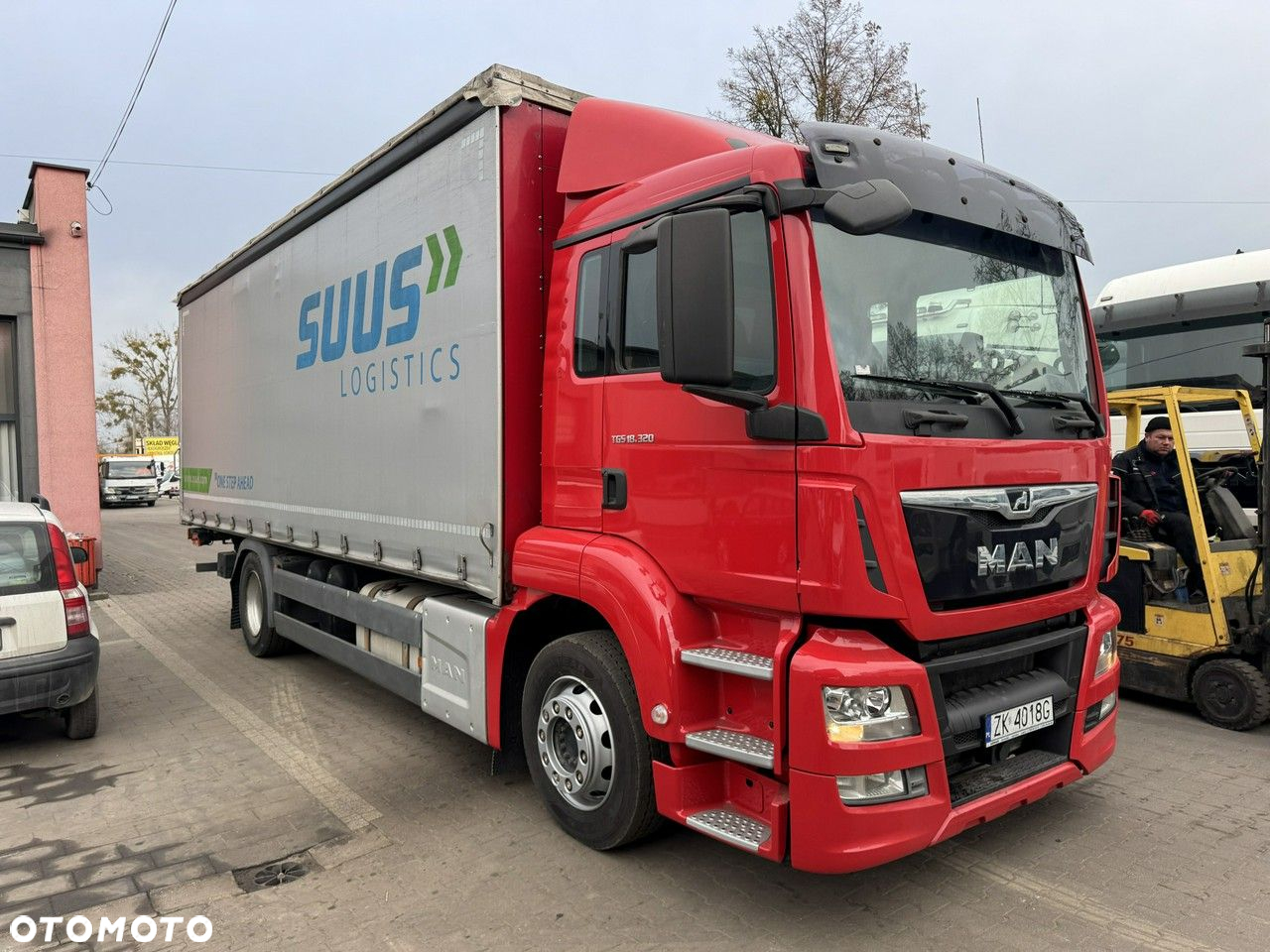 MAN TGS 18.320 solówka winda, - 2