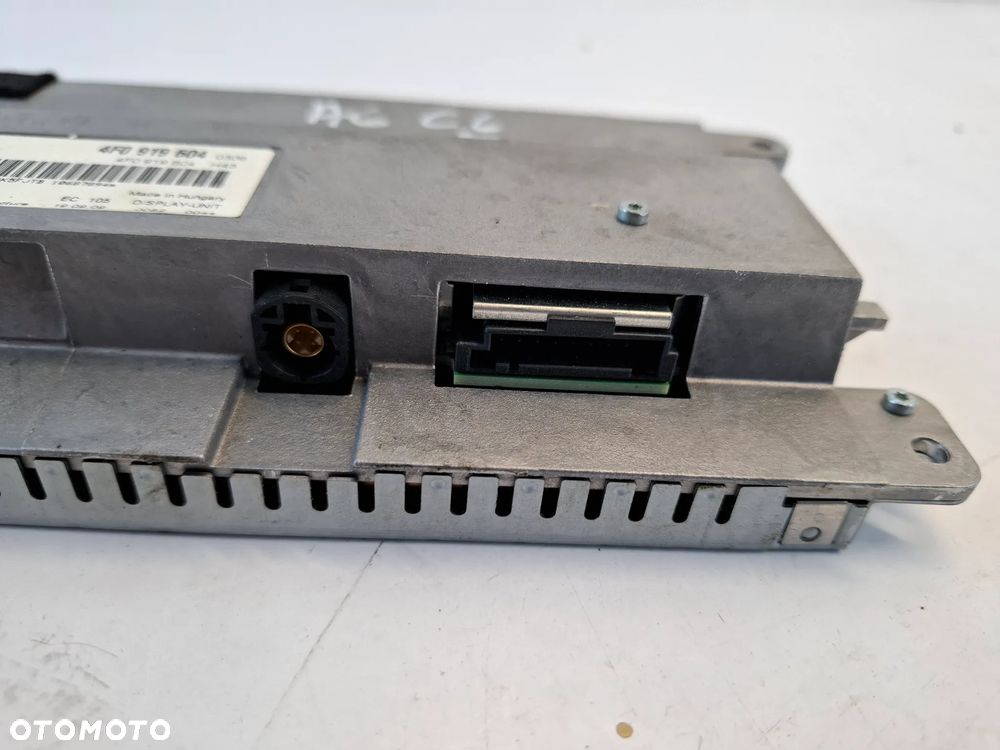 Monitor Ekran Wyświetlacz Audi 4F0919604 A4 A5 A6 Q5 Q7 Ładny - 3