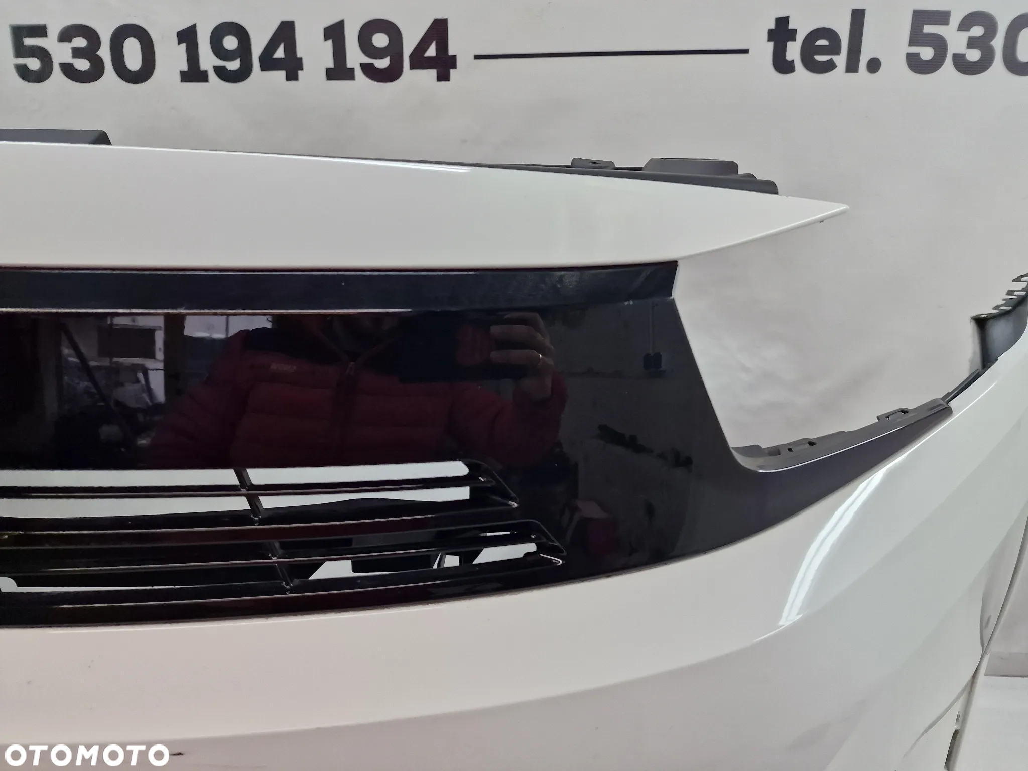 OPEL CORSA F LIFT 23- ZDERZAK PRZEDNI PRZÓD NA 6XPDC 6X PDC + ATRAPA / GRILL + KRATKA ŚRODKOWA POD RADAR , NR 9850353180 , NR AUKCJI NZ1351 - 19
