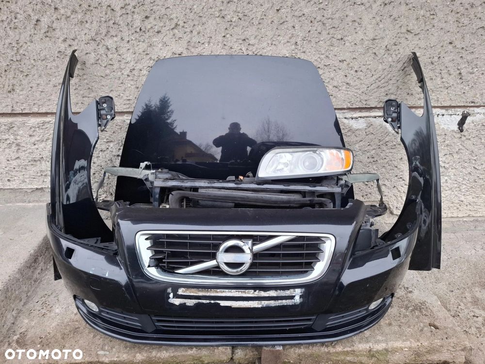 ZDERZAK MASKA BŁOTNIK KOMPLETNY PRZÓD VOLVO S40 II V50 LIFT - 1