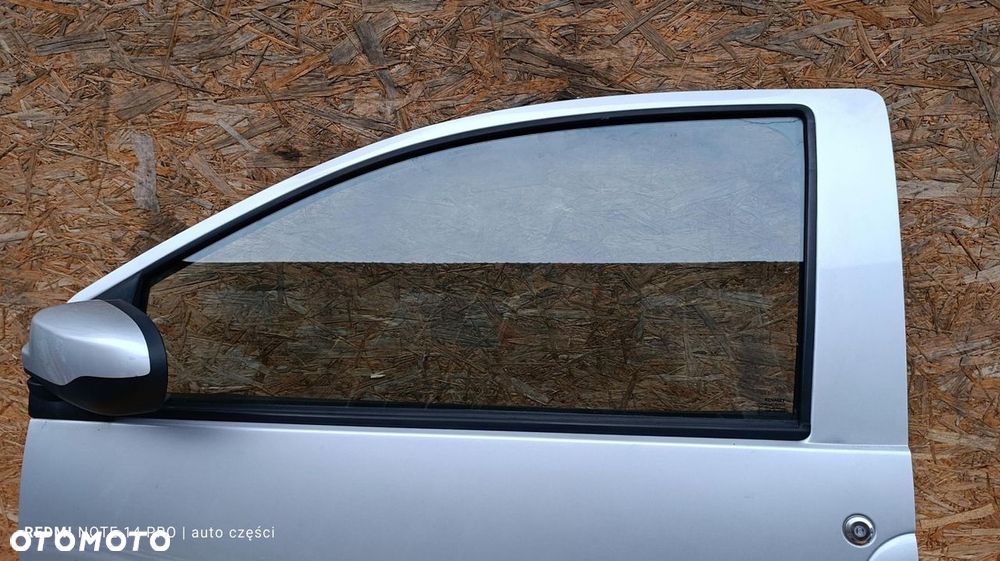 DRZWI LEWE SREBRNE KIEROWCY TEB69 RENAULT TWINGO II 2 2012 1.2B LIFT - 3