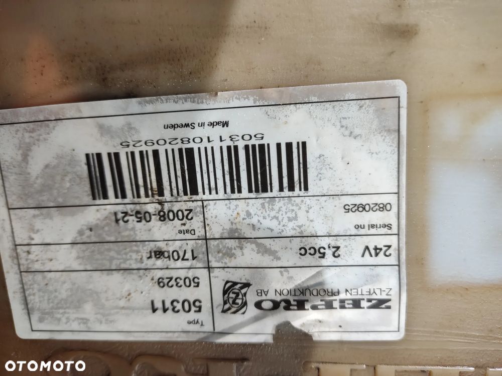 Silnik Pompa Zepro 50311 24v - 2