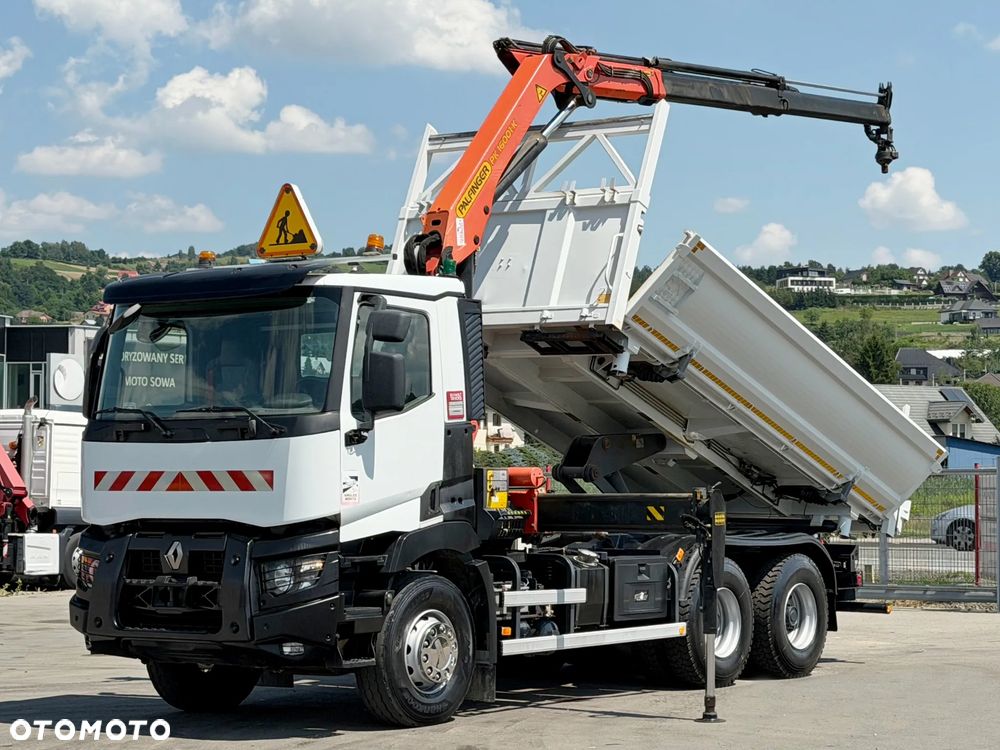 Renault C 380 * WYWROTKA 5,20 m + PK 16001 + PILOT + BORDMATIC *6x4 - 3