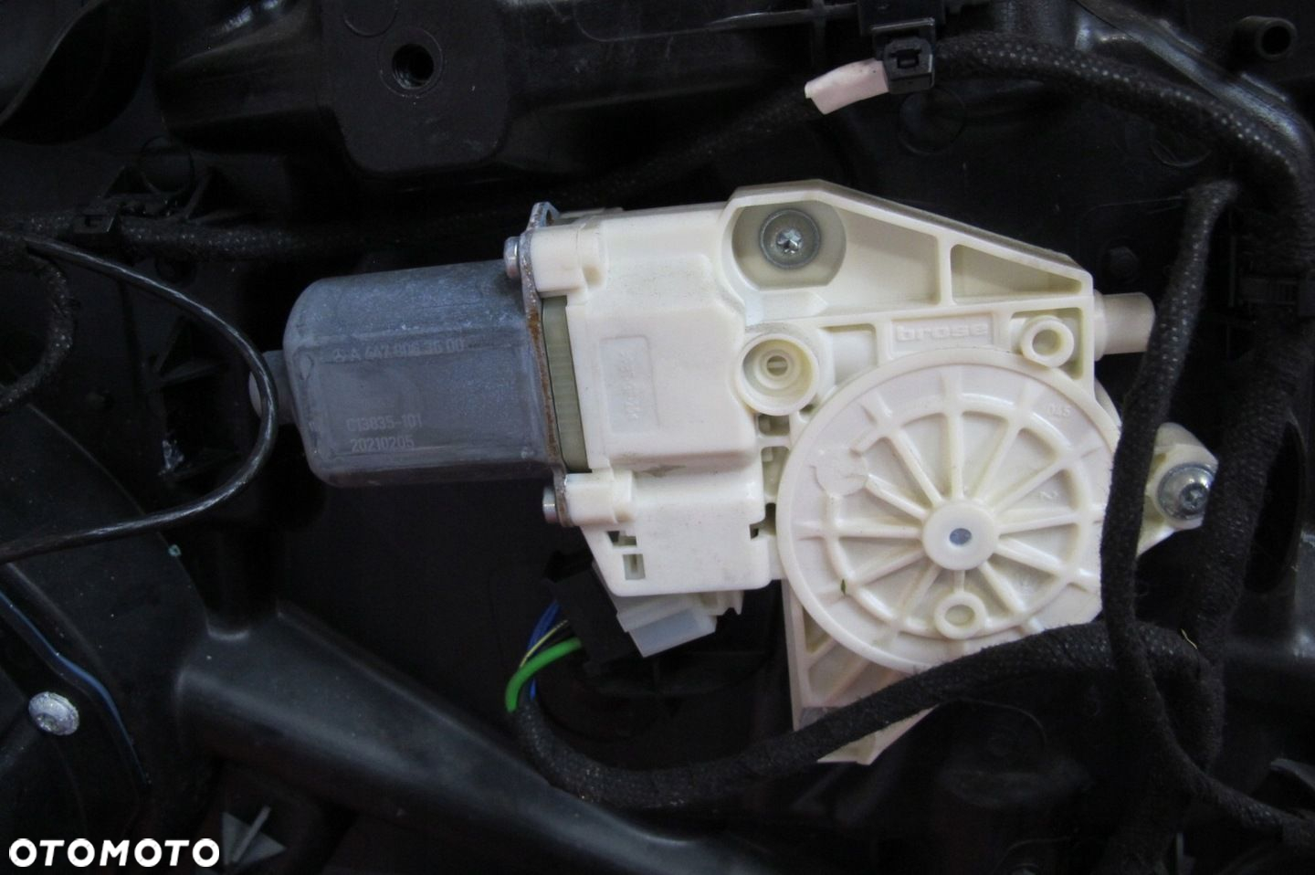 MERCEDES VITO 3 III W447 LIFT 447 SREBRNE DRZWI PRZÓD PRAWE 9744 - 11