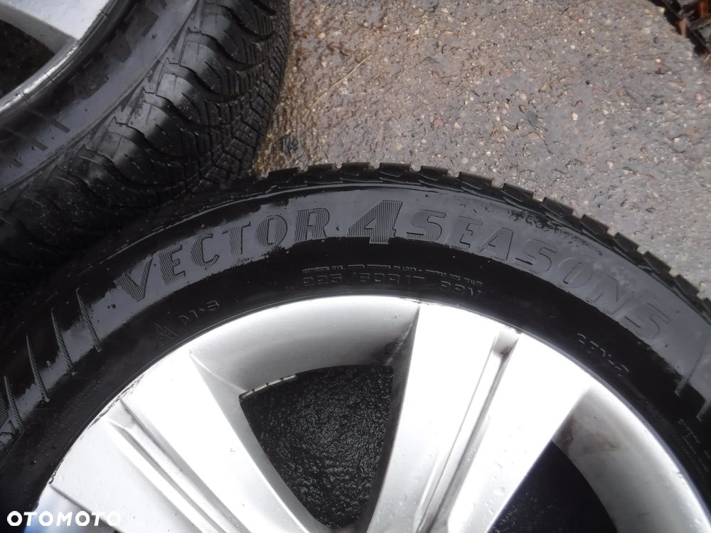 Kia Sportage alufelgi 17 5X114.3 opony zimowe goodyear 225/60/17 - 10