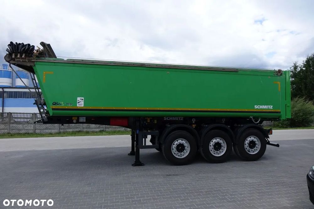 Schmitz Cargobull WYWROTKA 27,8m3 / ALUMINIOWA/  OSIE SCHMITZ /OŚ PODNOSZONA / ALUMINIOWE FELGI / SZYBER ZBOŻOWY / PLANDEKA / KLAPODRZWI - 8