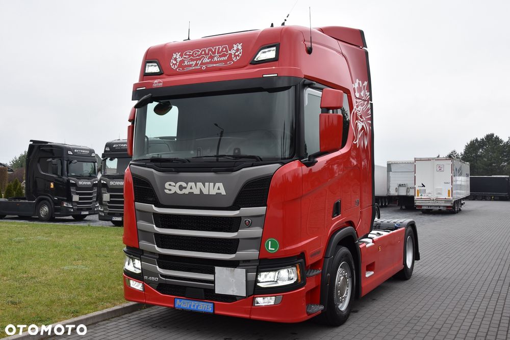 Scania R 450 / HYDRAULIKA HYVA / CAŁA NA PODUSZKACH / I PARK-COOL / 2021 / FULL LED / STANDARD / Retarder / !! Jak nowa !! - 6